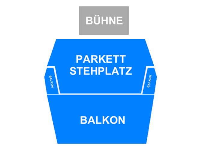 Mappa dei posti – THE HALL Zürich