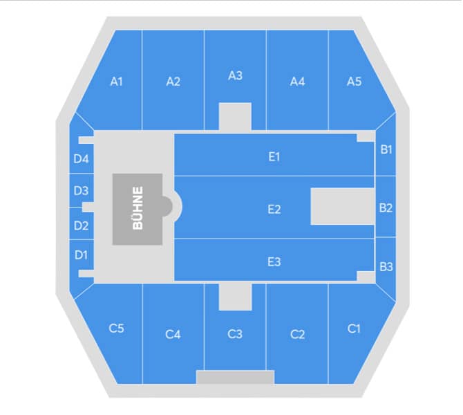 Seating chart – St Jakobshalle