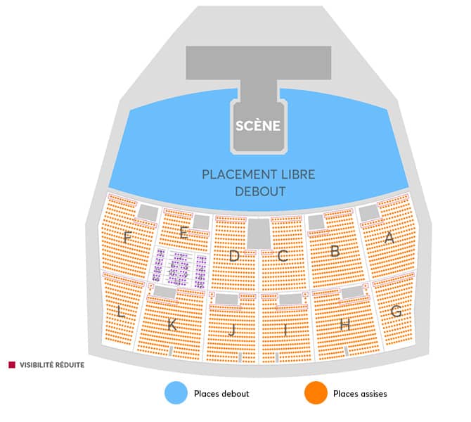 Seating chart – Arena Genève