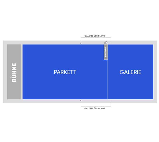 Seating chart – Halle 622