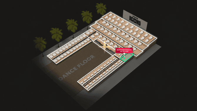 Seating chart – FIVE Luxe JBR