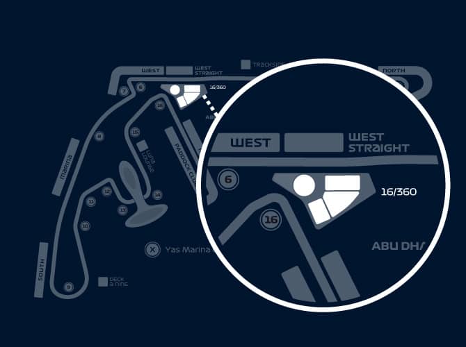 Seating chart – Yas Marina Circuit