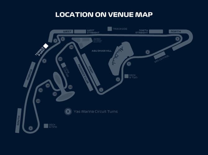 Seating chart – Yas Marina Circuit
