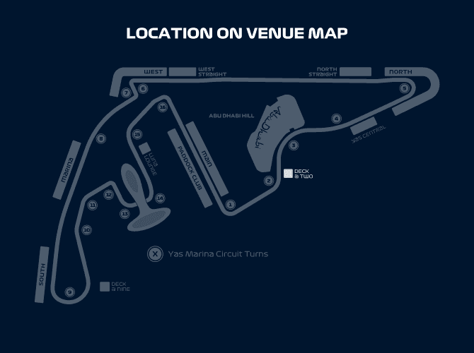 Seating chart – Yas Marina Circuit
