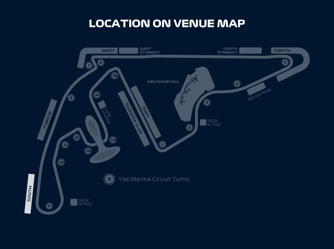 Seating chart – Yas Marina Circuit