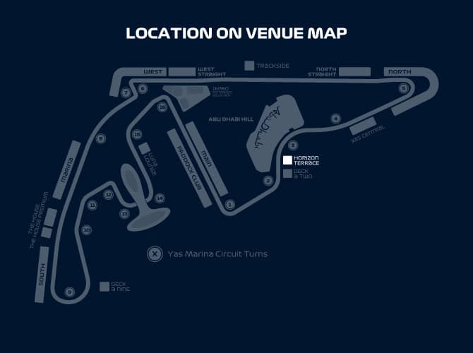 Seating chart – Yas Marina Circuit