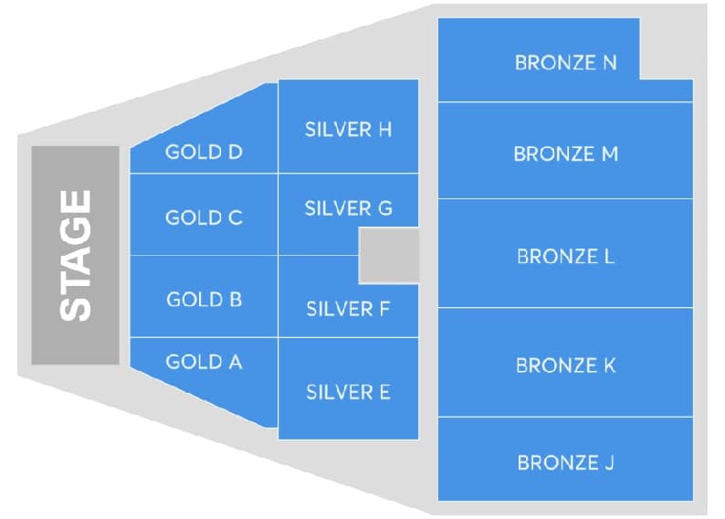 Seating chart – Jubilee Park, Expo City