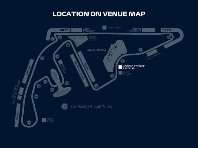 Seating chart – Yas Marina Circuit