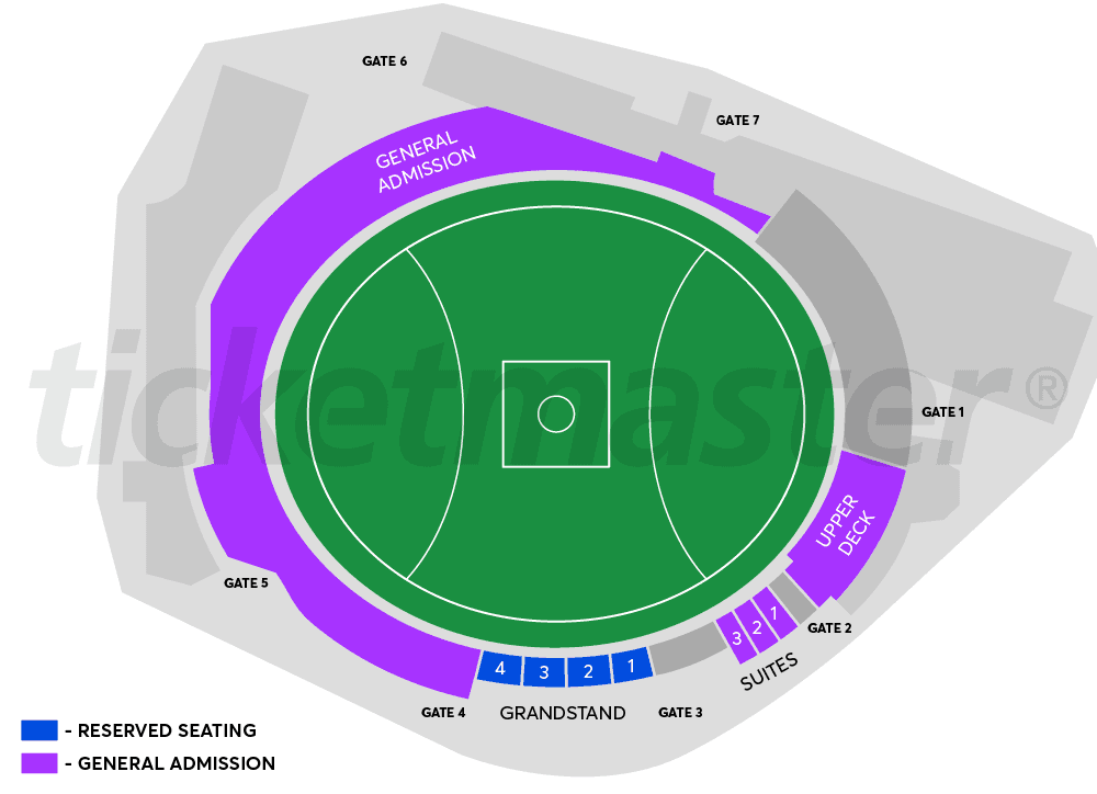 Seating chart – Brighton Homes Arena