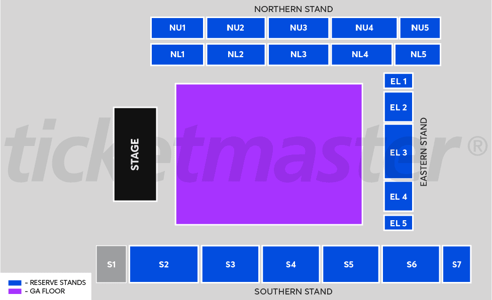 Seating chart – The Drive