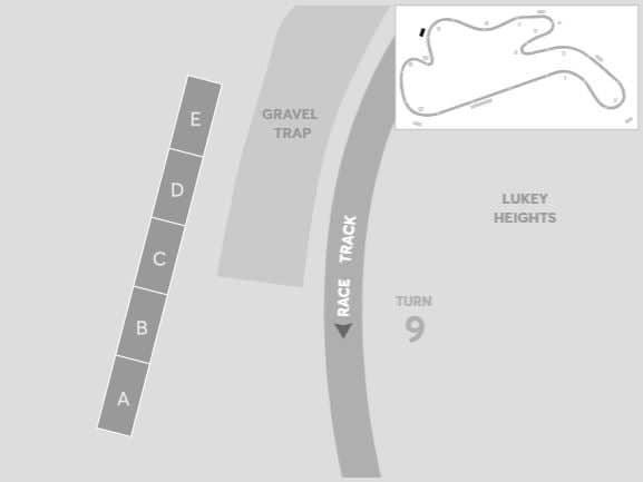 Seating chart – Phillip Island Grand Prix Circuit