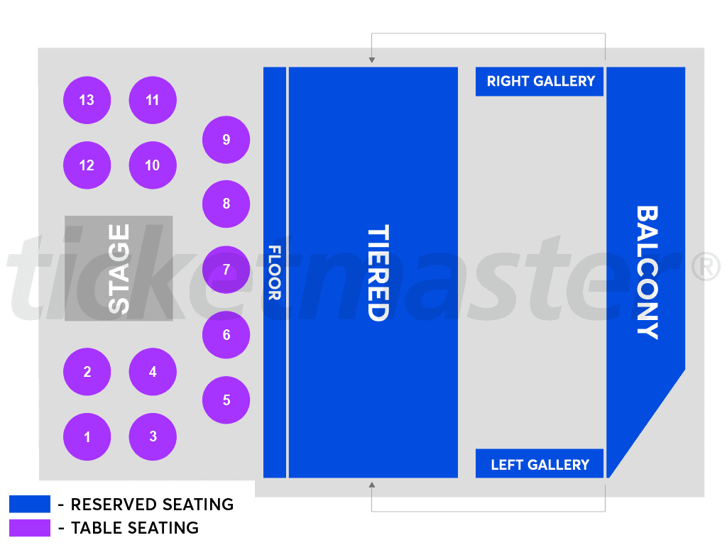 Seating chart – Foundry Theatre