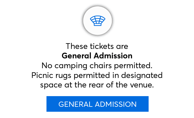 Seating chart – Royal Botanic Gardens Melbourne