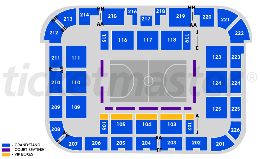 Seating chart – Perth HPC