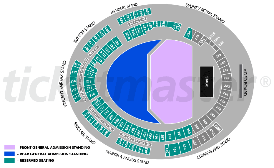 Seating chart – ENGIE Stadium