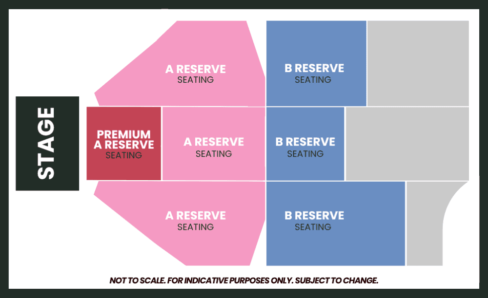 Seating chart – Fremantle Prison