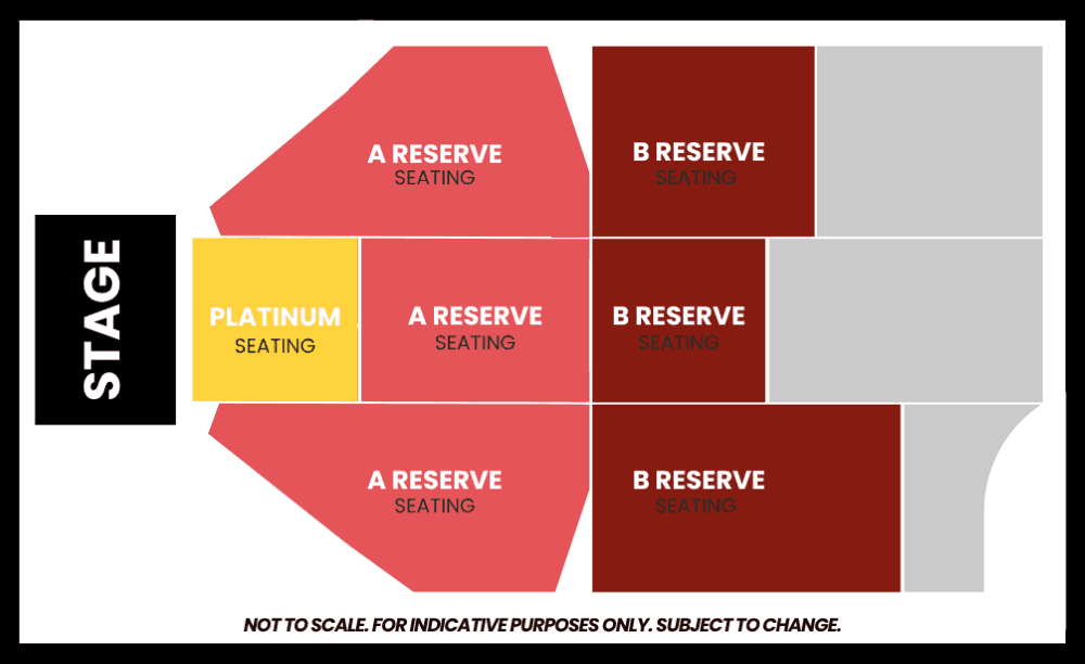 Seating chart – Fremantle Prison