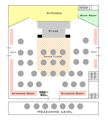 Seating chart – The Thornbury Theatre