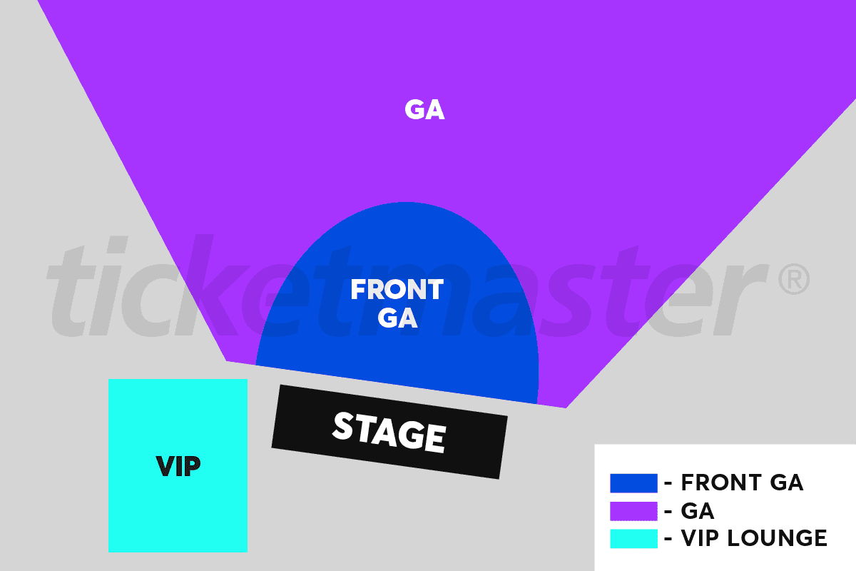 Seating chart – The Domain