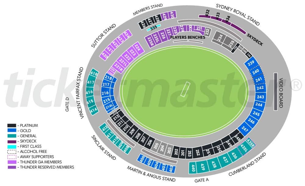 Seating chart – ENGIE Stadium