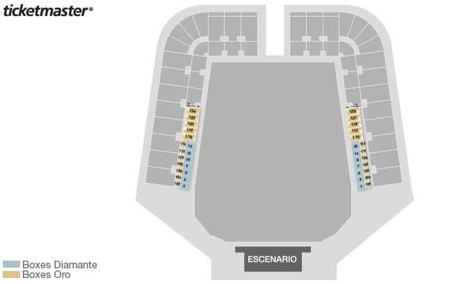 Seating chart – Autodromo Hnos. Rodriguez