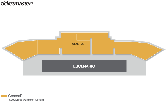 Seating chart – Castillo de Chapultepec