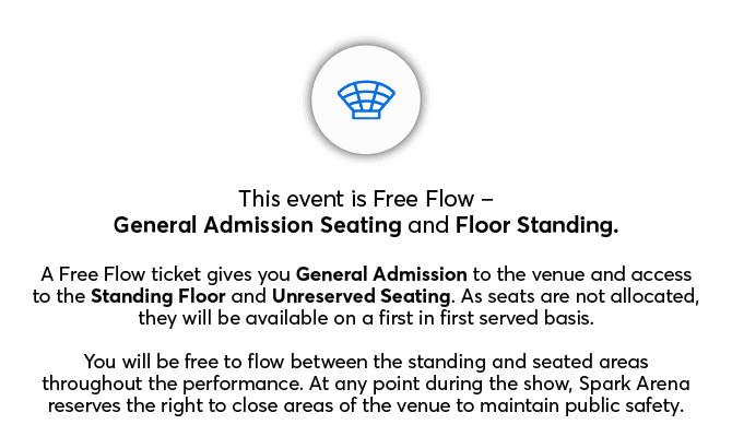 Seating chart – Spark Arena