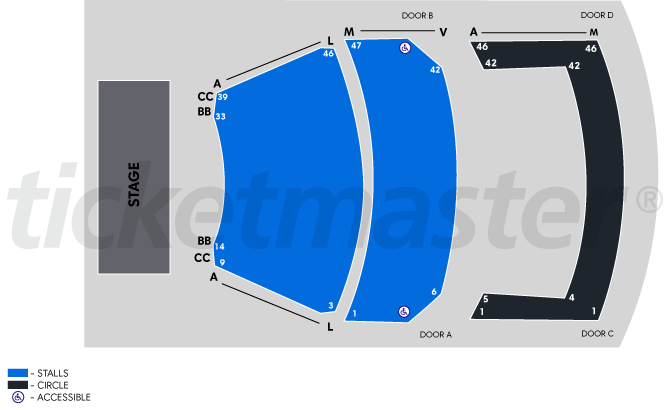 Seating chart – Bruce Mason Centre