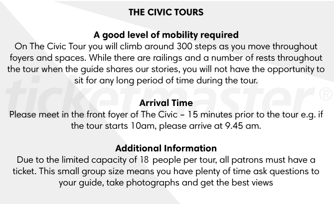 Seating chart – The Civic, Auckland