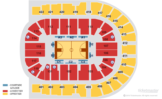 Seating chart – The O2