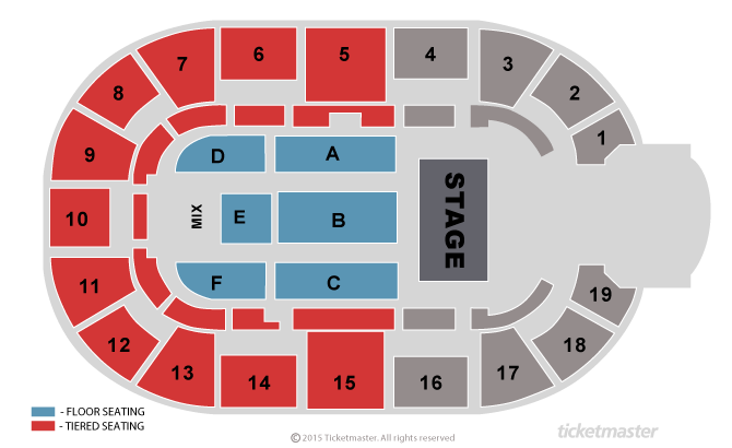 Seating chart – Motorpoint Arena Nottingham
