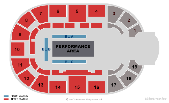 Seating chart – Motorpoint Arena Nottingham