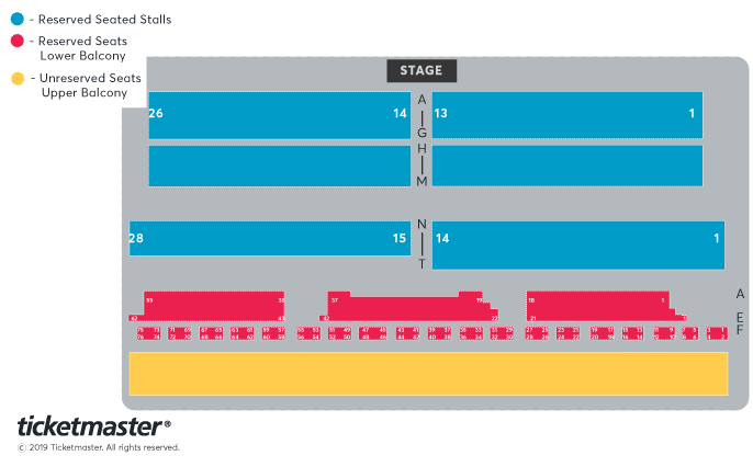 Seating chart – Liverpool Olympia