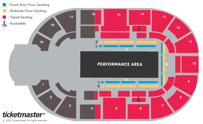 Seating chart – Motorpoint Arena Nottingham