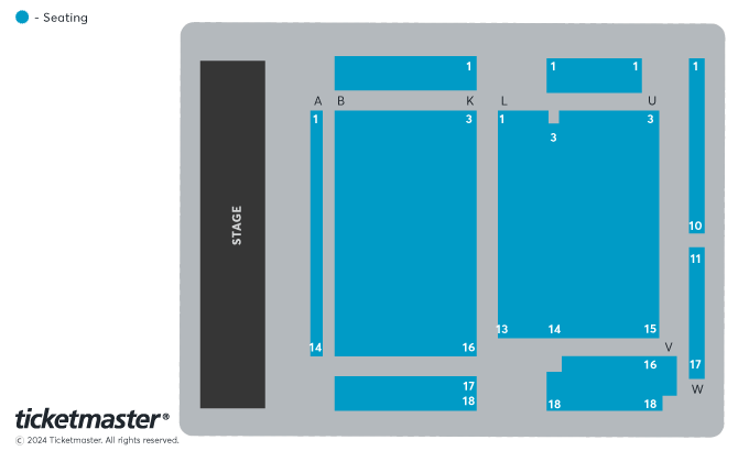 Seating chart – Rotherham Civic Theatre