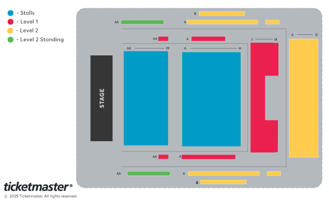 Seating chart – The Fire Station