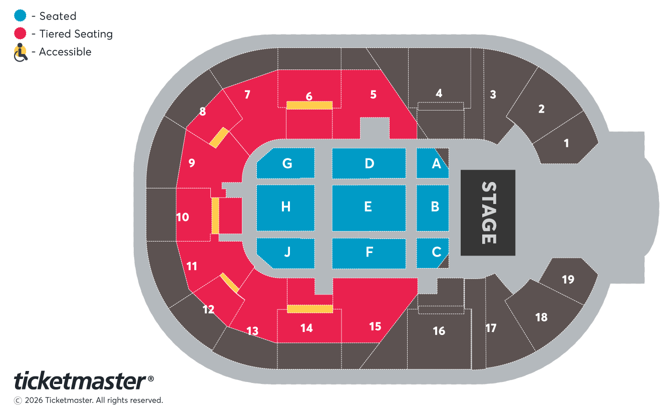 Seating chart – Motorpoint Arena Nottingham