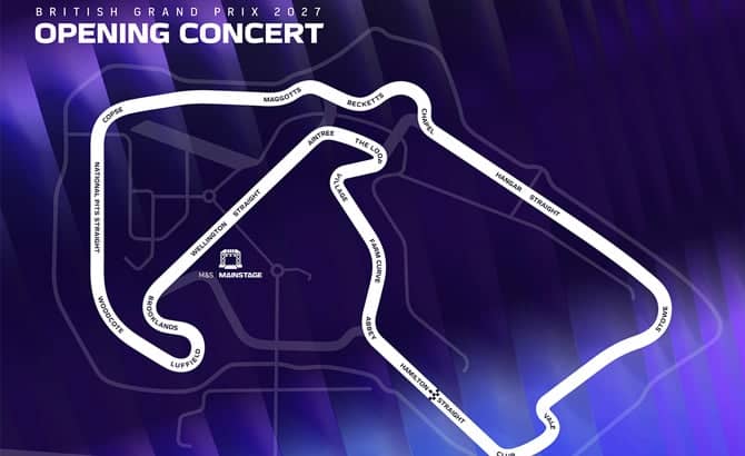Seating chart – Silverstone Circuit