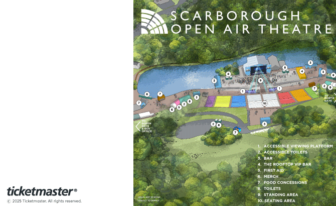 Seating chart – Scarborough Open Air Theatre