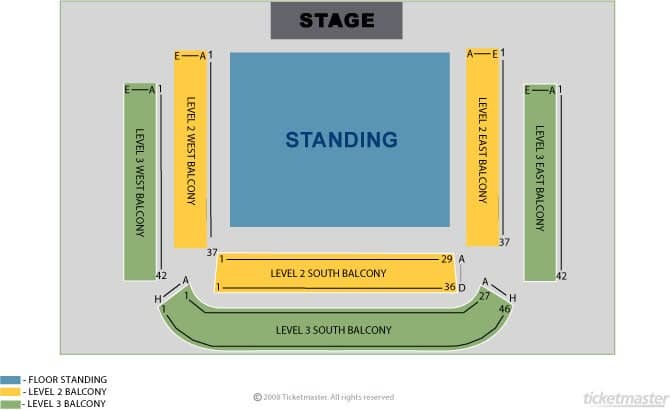 Seating chart – TF Royal Theatre, Castlebar