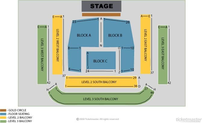 Seating chart – TF Royal Theatre, Castlebar
