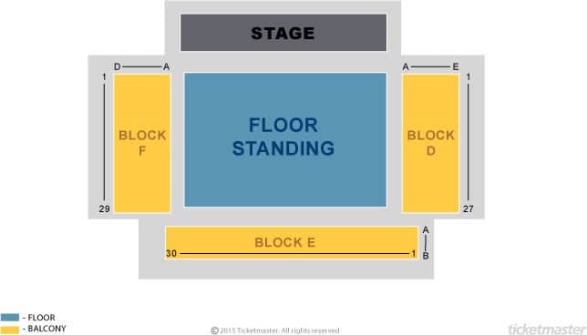 Seating chart – Vicar Street