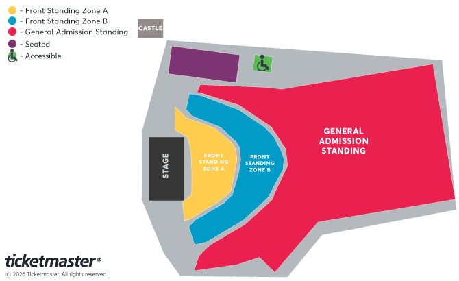 Seating chart – SLANE CASTLE