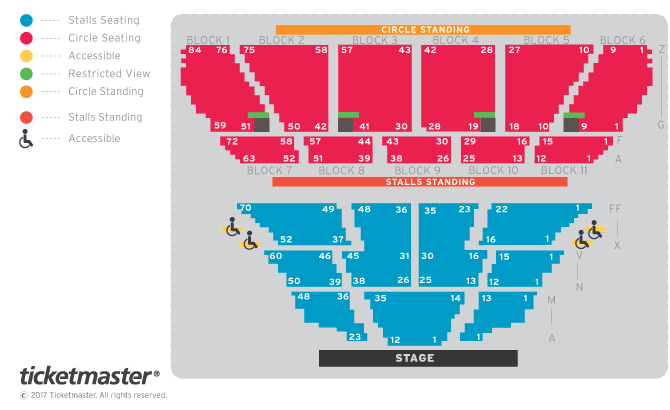 Seating chart – Eventim Apollo