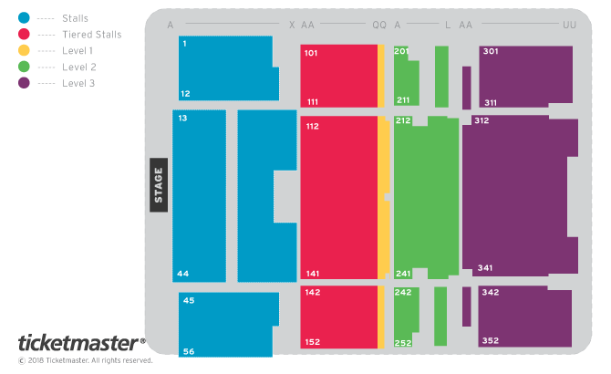 Seating chart – Connexin Live