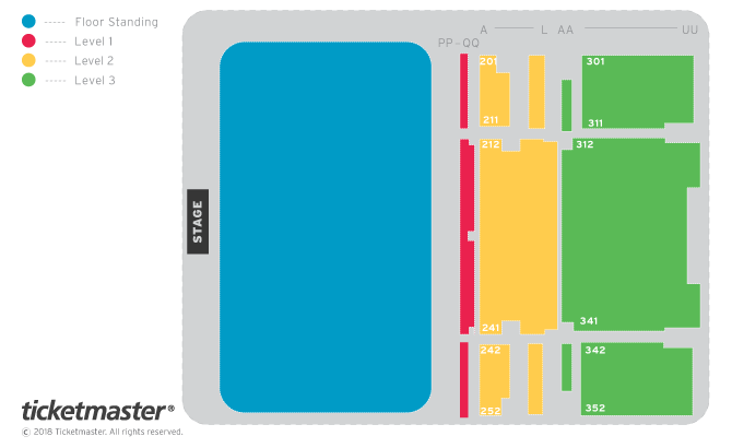 Seating chart – Connexin Live