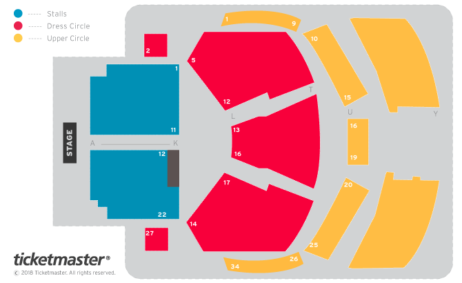 Seating chart – The Tivoli Theatre