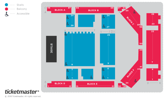 Seating chart – Aberdeen Music Hall
