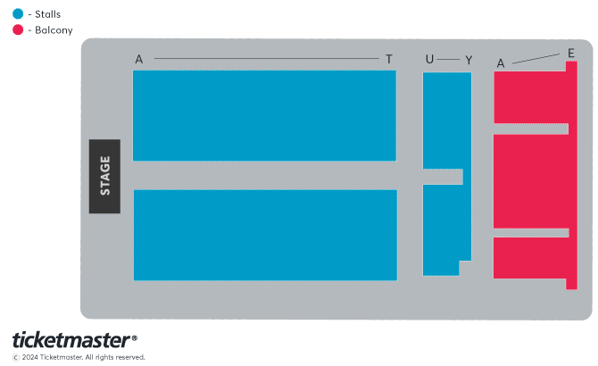 Seating chart – Bedford Corn Exchange