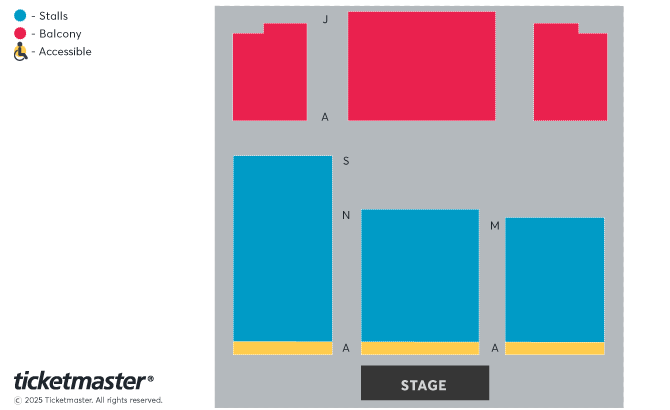 Seating chart – Forfar Reid Hall